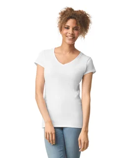 Gildan Dames Softstyle T-shirt met V-hals – foto 5