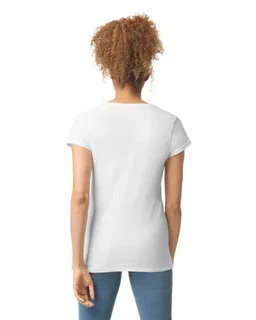 Gildan Dames Softstyle T-shirt met V-hals – foto 10