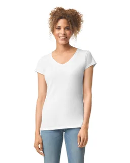 Gildan Dames Softstyle T-shirt met V-hals – foto 13