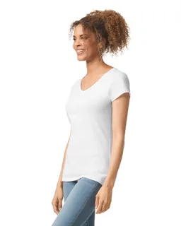 Gildan Dames Softstyle T-shirt met V-hals – foto 8