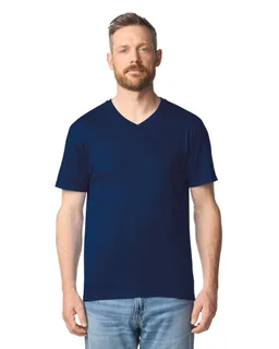 Gildan Men's Softstyle V-neck T-shirt – foto 1