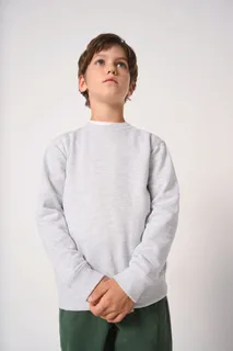 iDeal Basic Brand Kinder sweater met ronde hals – foto 1