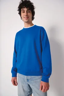iDeal Basic Brand Uniseks sweater met ronde hals – foto 2