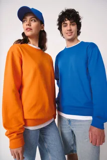 iDeal Basic Brand Uniseks sweater met ronde hals – foto 1