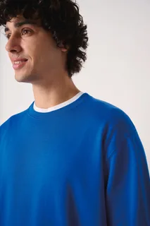 iDeal Basic Brand Uniseks sweater met ronde hals – foto 15