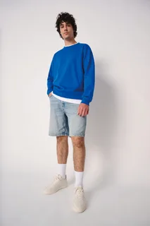 iDeal Basic Brand Uniseks sweater met ronde hals – foto 16