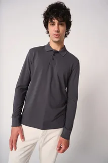 iDeal Basic Brand Men's pique LSL polo shirt – foto 4