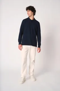 iDeal Basic Brand Men's pique long sleeves polo shirt – foto 6