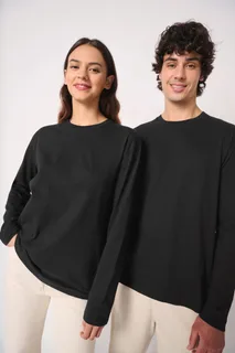 iDeal Basic Brand iDeal190 uniseks T-shirt met lange mouwen – foto 1