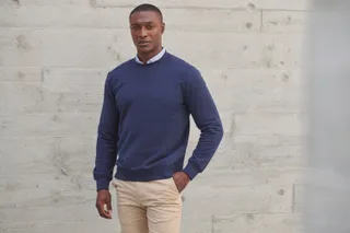 Henbury Ecologische unisex sweater – foto 6