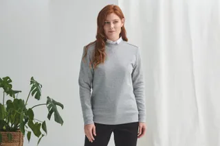 Henbury Ecologische unisex sweater – foto 4