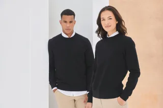 Henbury Ecologische unisex sweater – foto 1