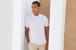 Henbury Herenpolo van gerecycled polyester – foto 3