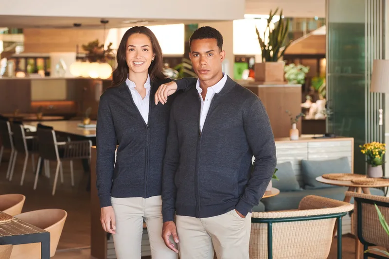 Henbury Cardigan met rits