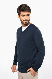 Kariban Men's eco-friendly V-neck jumper – foto 10