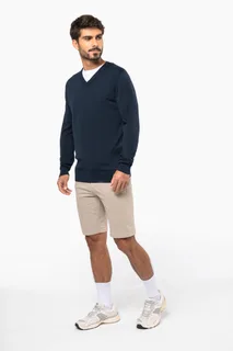 Kariban Men's eco-friendly V-neck jumper – foto 12