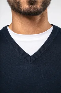 Kariban Men's eco-friendly V-neck jumper – foto 13