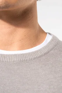 Kariban Herenpullover met ronde hals – foto 3