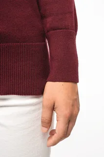 Kariban Dames pullover met v-hals – foto 7