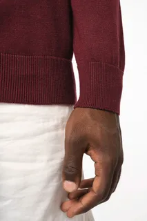 Kariban Heren pullover met v-hals – foto 7