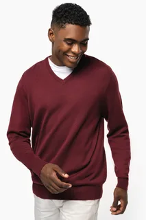 Kariban Heren pullover met v-hals – foto 3