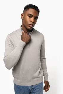 Kariban Men's zip neck jumper – foto 5