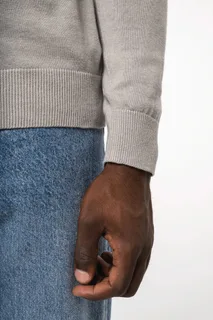 Kariban Men's zip neck jumper – foto 4