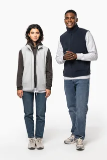 Kariban Ecologische uniseks bodywarmer van microfleece – foto 12