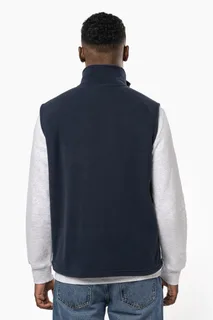 Kariban Ecologische uniseks bodywarmer van microfleece – foto 3
