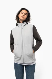Kariban Ecologische uniseks bodywarmer van microfleece – foto 4