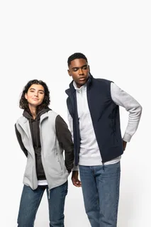 Kariban Ecologische uniseks bodywarmer van microfleece – foto 13