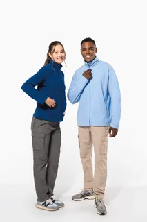 Kariban Microfleece met rits heren – foto 10