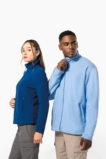 Kariban Microfleece met rits heren – foto 5