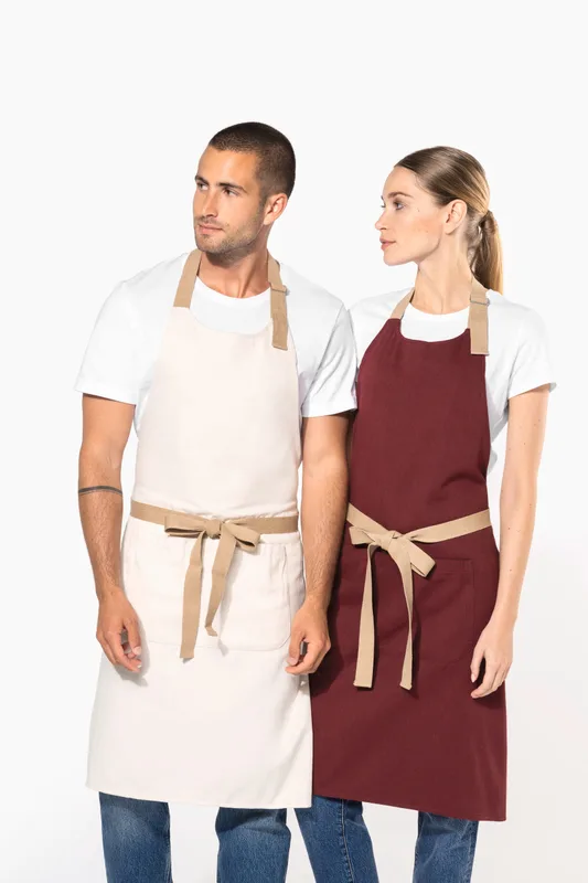 Kariban Ecologisch unisex schort