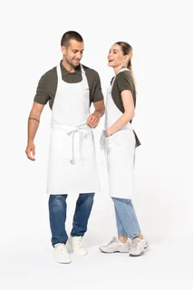Kariban Cotton apron high-temperature washable – foto 4