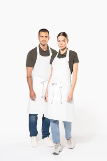 Kariban Cotton apron high-temperature washable – foto 5