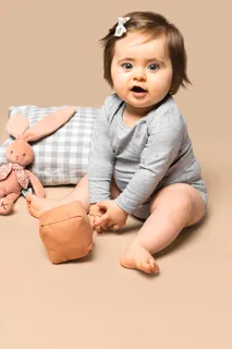 Kariban Baby body van biologisch katoen – foto 8