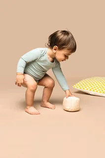 Kariban Baby body van biologisch katoen – foto 6