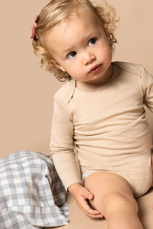 Kariban Baby body van biologisch katoen