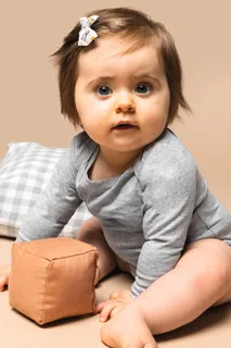 Kariban Baby body van biologisch katoen – foto 9
