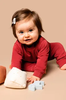 Kariban Ecologische fleece babybroek – foto 4