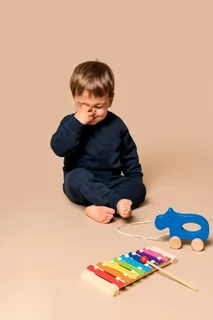 Kariban Ecologische fleece babybroek – foto 7
