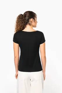 Kariban Ladies’ boat neck short-sleeved T-shirt – foto 2