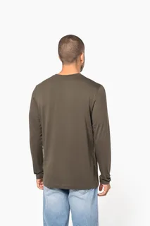 Kariban T-shirt ronde hals lange mouwen – foto 2