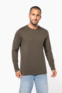 Kariban T-shirt ronde hals lange mouwen – foto 1