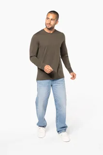 Kariban T-shirt ronde hals lange mouwen – foto 8