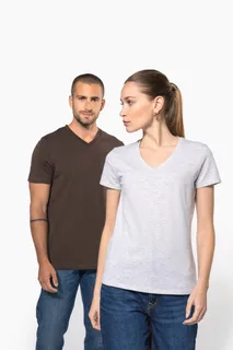 Kariban T-shirt V-hals korte mouwen – foto 9