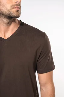 Kariban T-shirt V-hals korte mouwen – foto 4