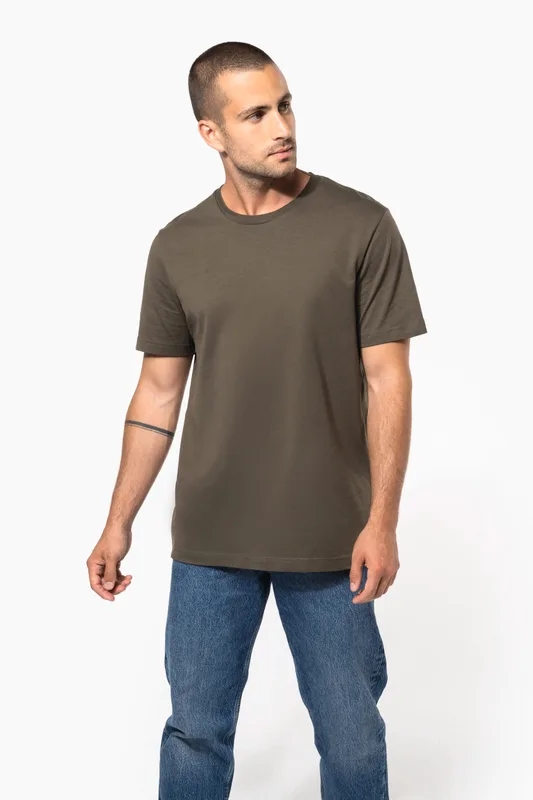 Kariban T-shirt ronde hals korte mouwen
