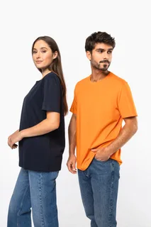 Kariban Uniseks T-shirt korte mouwen ronde hals – foto 8